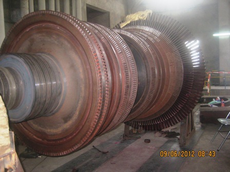Đại tu Turbine, Máy phát tổ máy 12MW - Công ty TNHH MTV DAP-VINACHEM